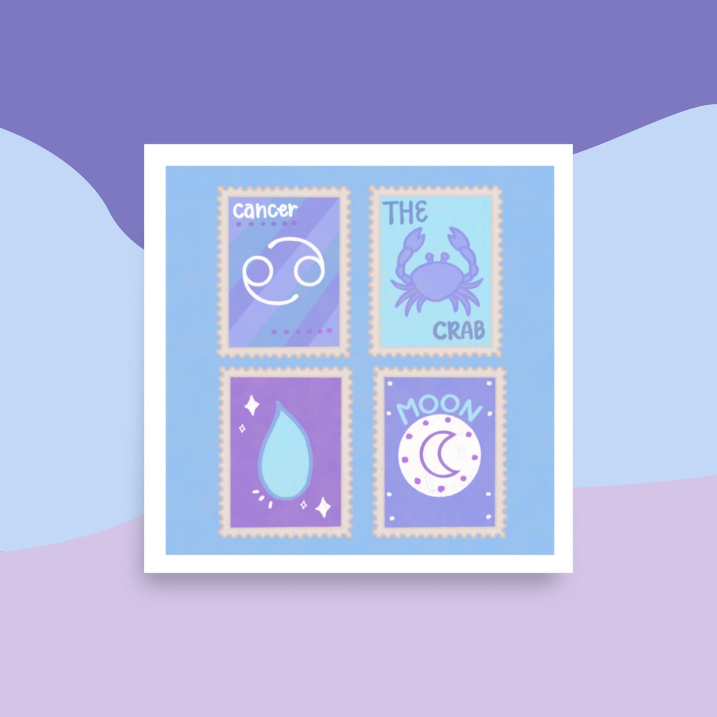 Cancer Stamp Art