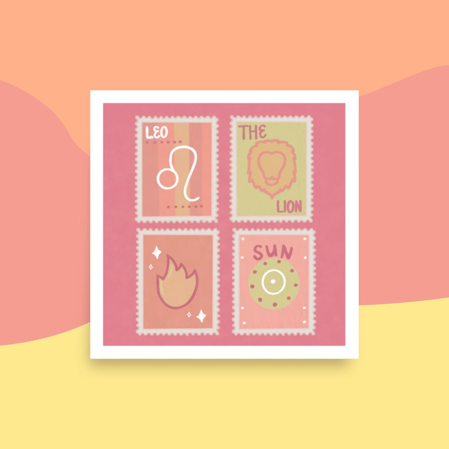 Leo Stamp Art