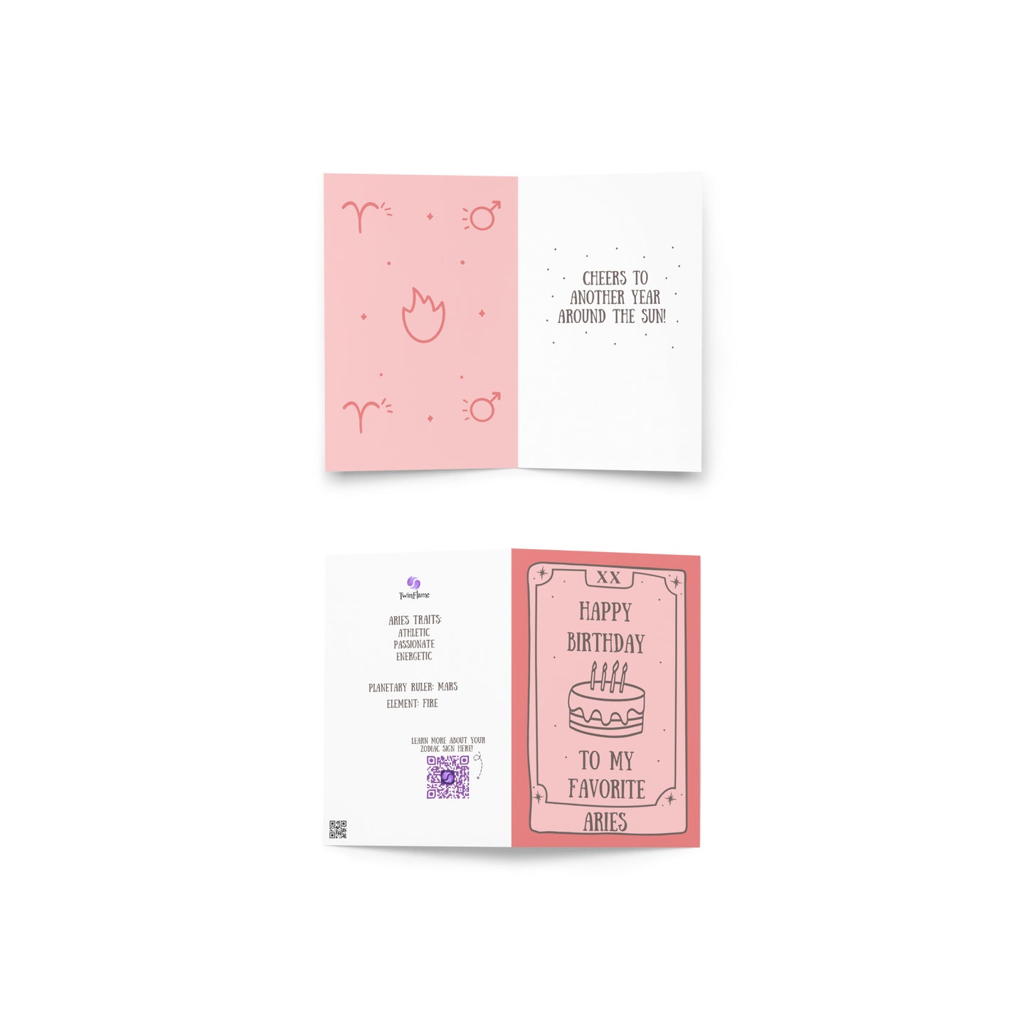 Aries Birthday Card