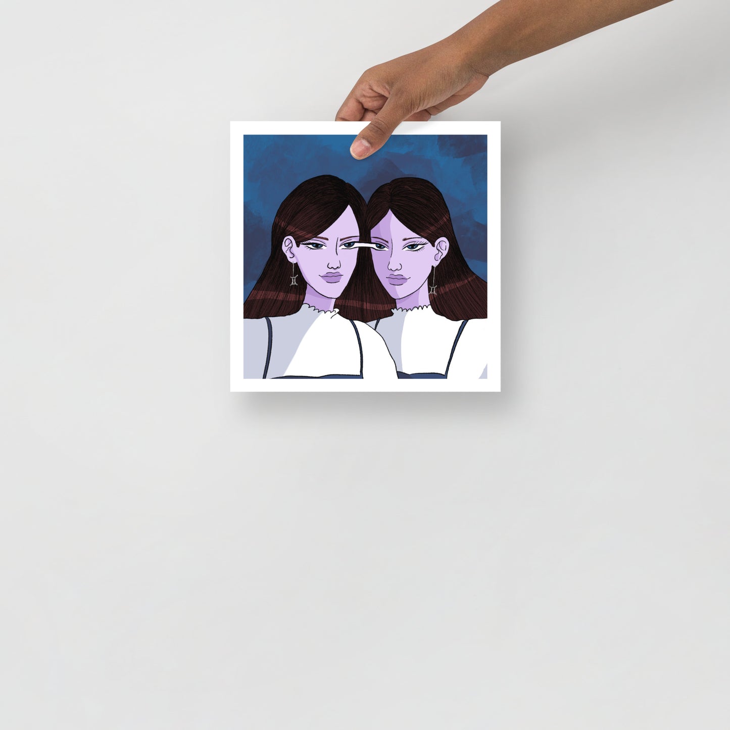 Gemini Zodiac Print