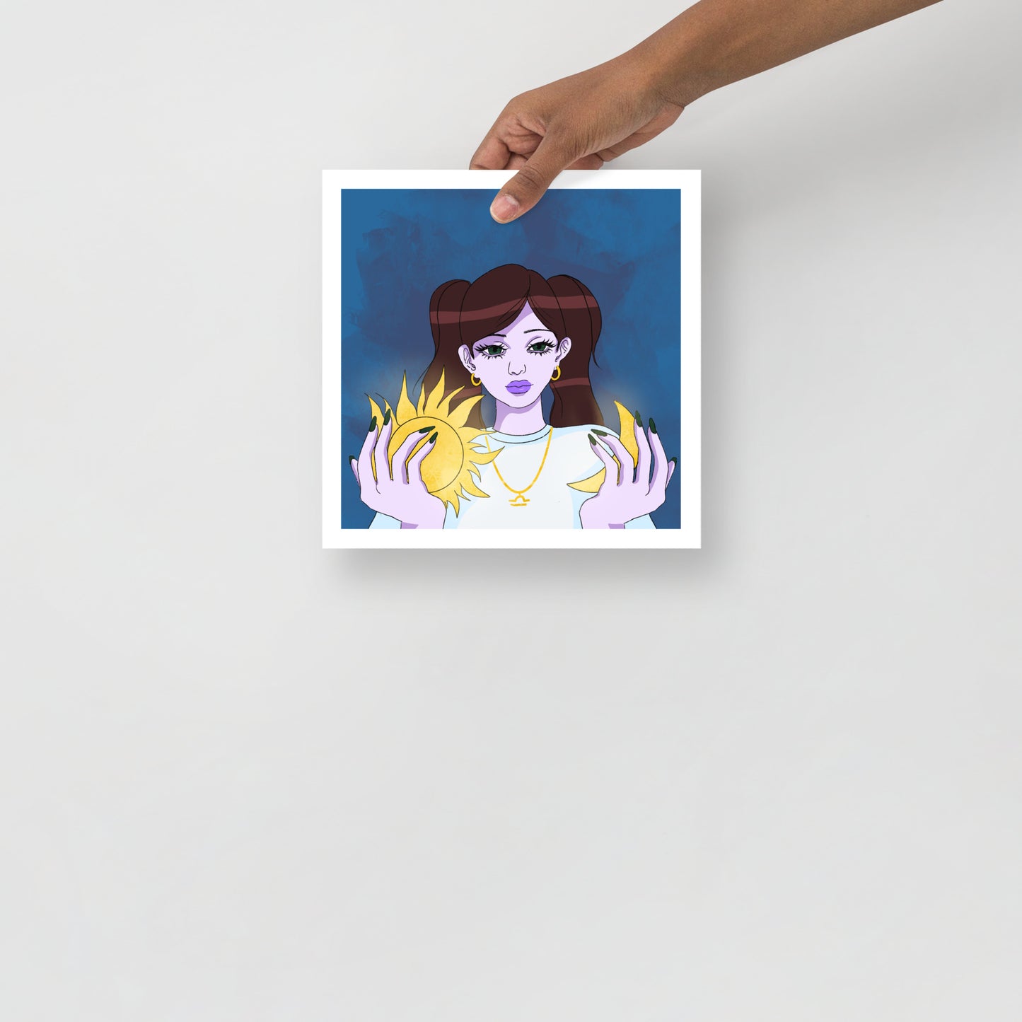 Libra Zodiac Print