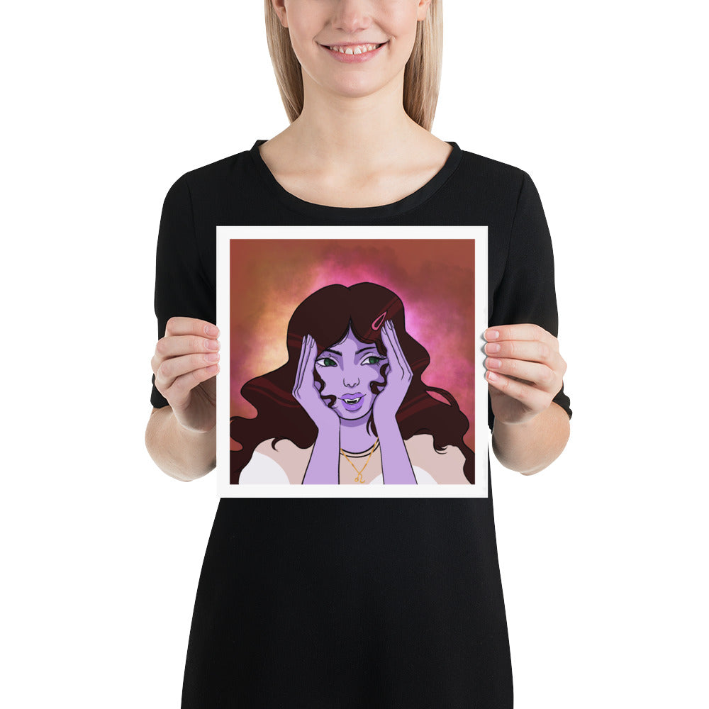 Leo Zodiac Print