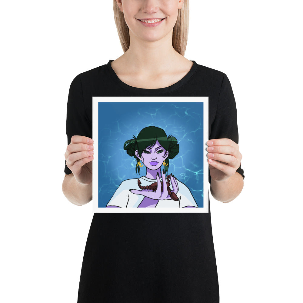 Scorpio Zodiac Print