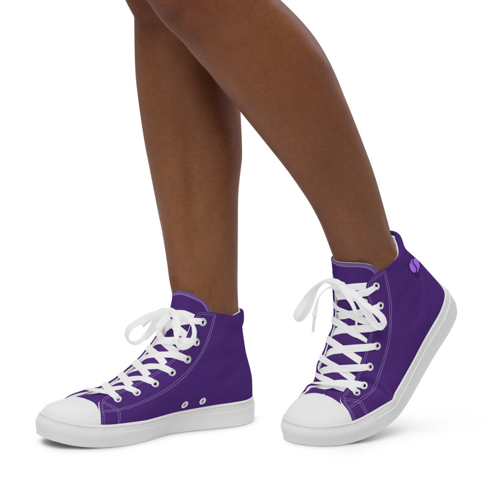 Women’s Purple High Tops