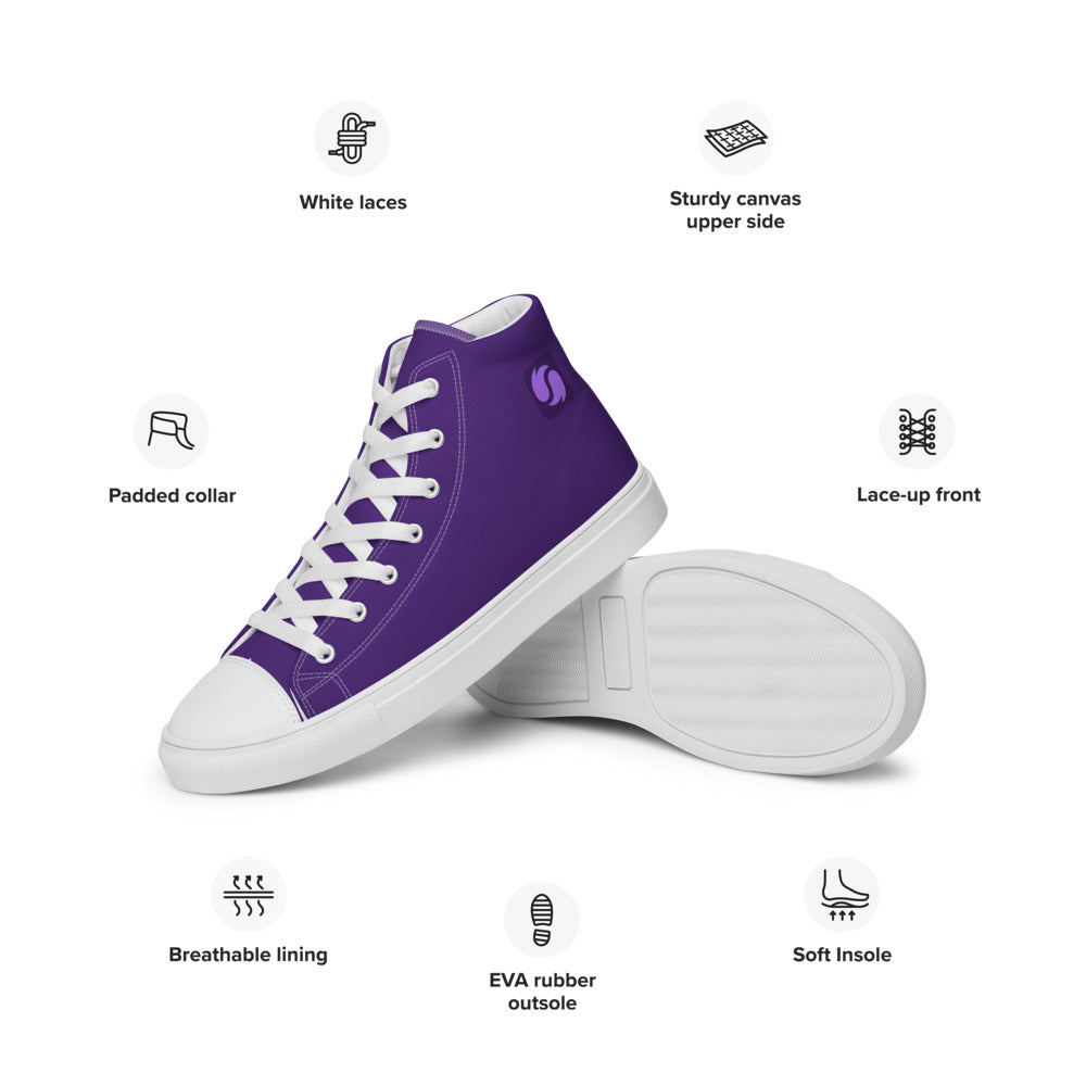 Women’s Purple High Tops